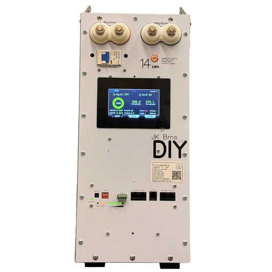 48V DIY AmpBox Slim 14.56 kWh LiFePO4 280Ah Narrow 8.5"