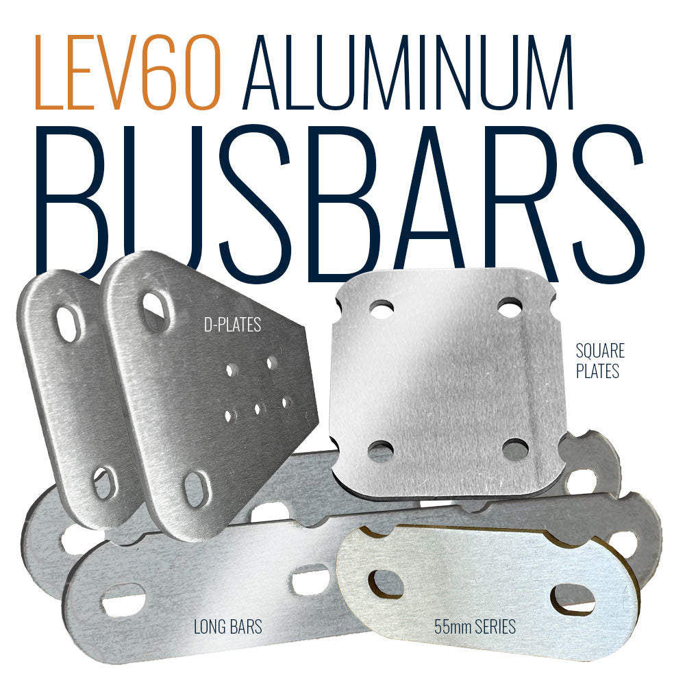 Aluminum Busbars for LEV60 Battery !CLEARANCE!