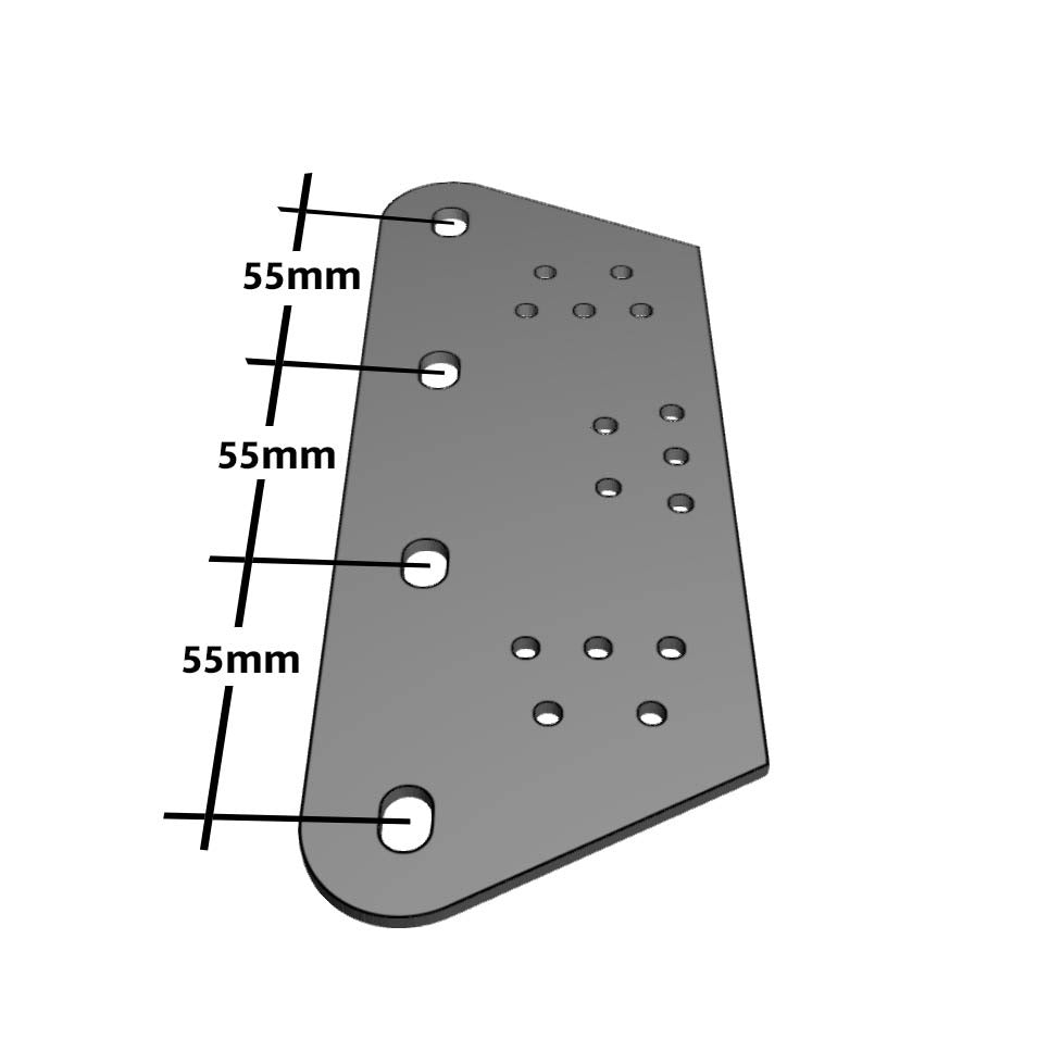 Aluminum Busbars for LEV60 Battery !CLEARANCE!