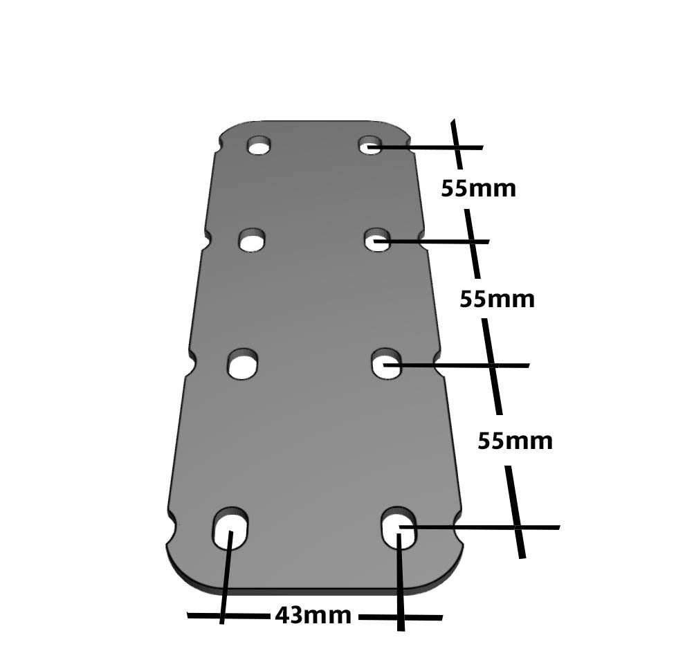 Aluminum Busbars for LEV60 Battery !CLEARANCE!