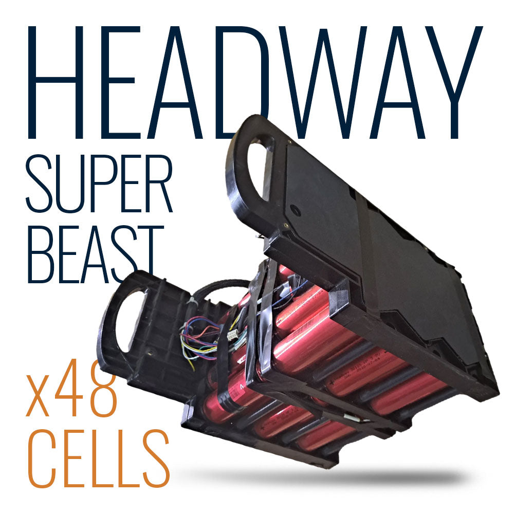 HEADWAY SUPER BEAST 24v 48ah 1.23kWh Lifepo4 x48 CELLS