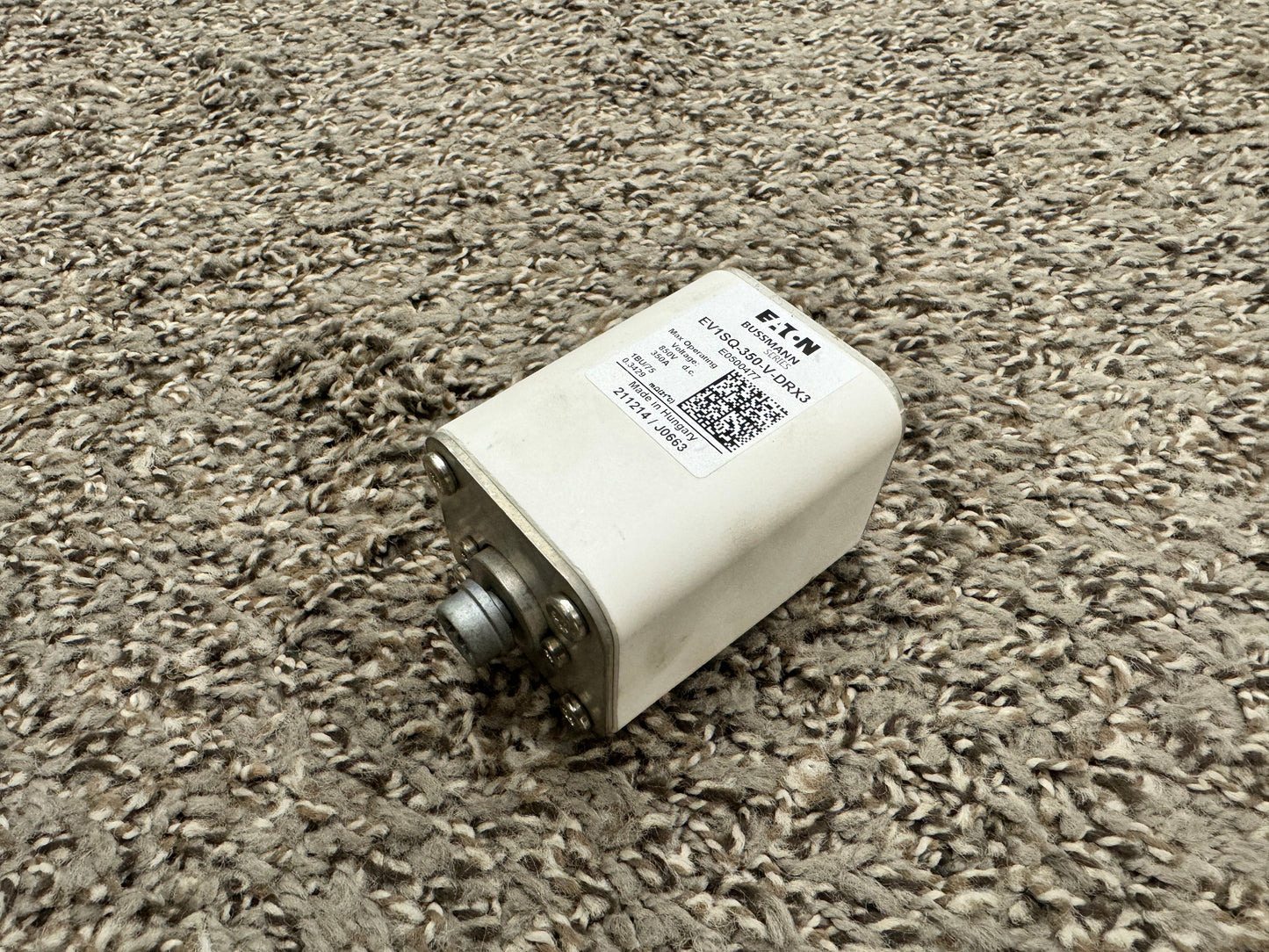 Eaton Bussmann series EV square body 350A 850Vdc Fuse