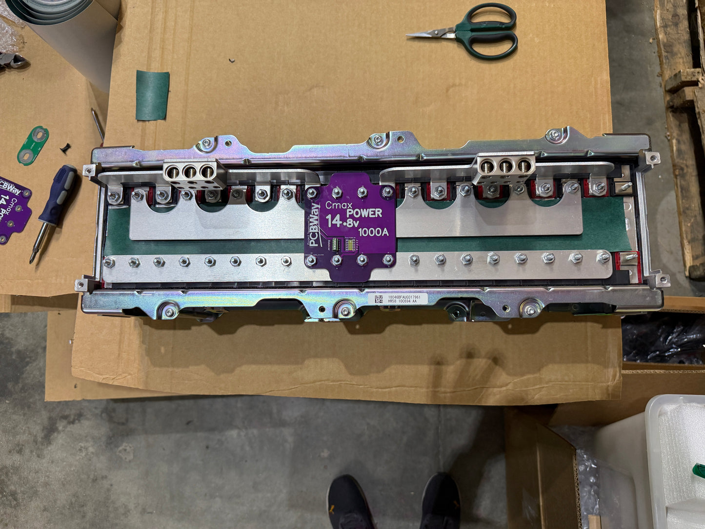 Busbar Kit  for Cmax  21cell Module 4s5P