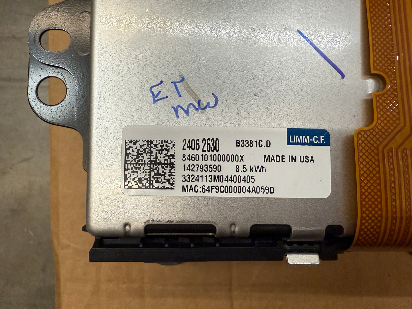 2024 CADILLAC LYRIQ BATTERY Module 8.5KWH OEM