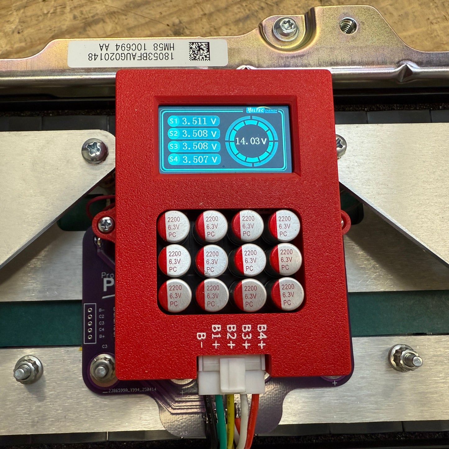 120Ah 14.4v Ford cMax Energi Battery Module CAR AUDIO - Plug & Play