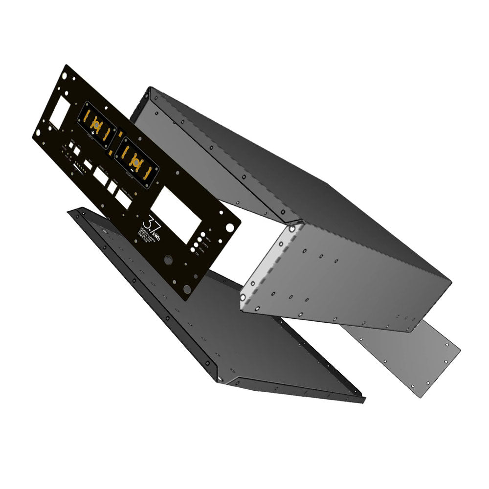Custom Steel Enclosure Kits for 16x LEV60 Cells - 12v/24v/48v !CLEARANCE!