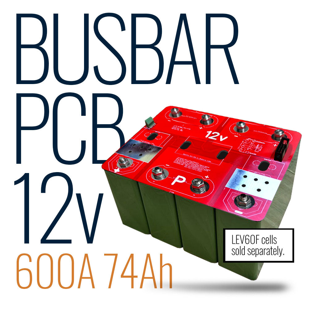 12v 600A 4S Busbar PCBs for LEV60F Cells – Jag35
