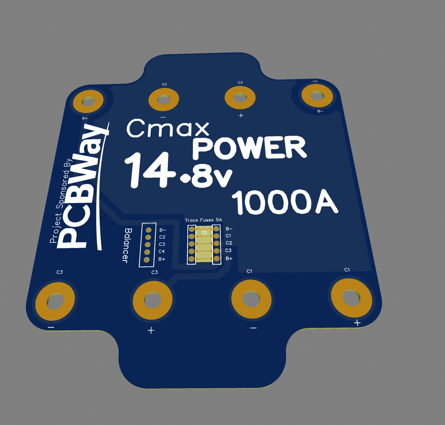 Busbar Kit for Cmax 21cell Module 4s5P