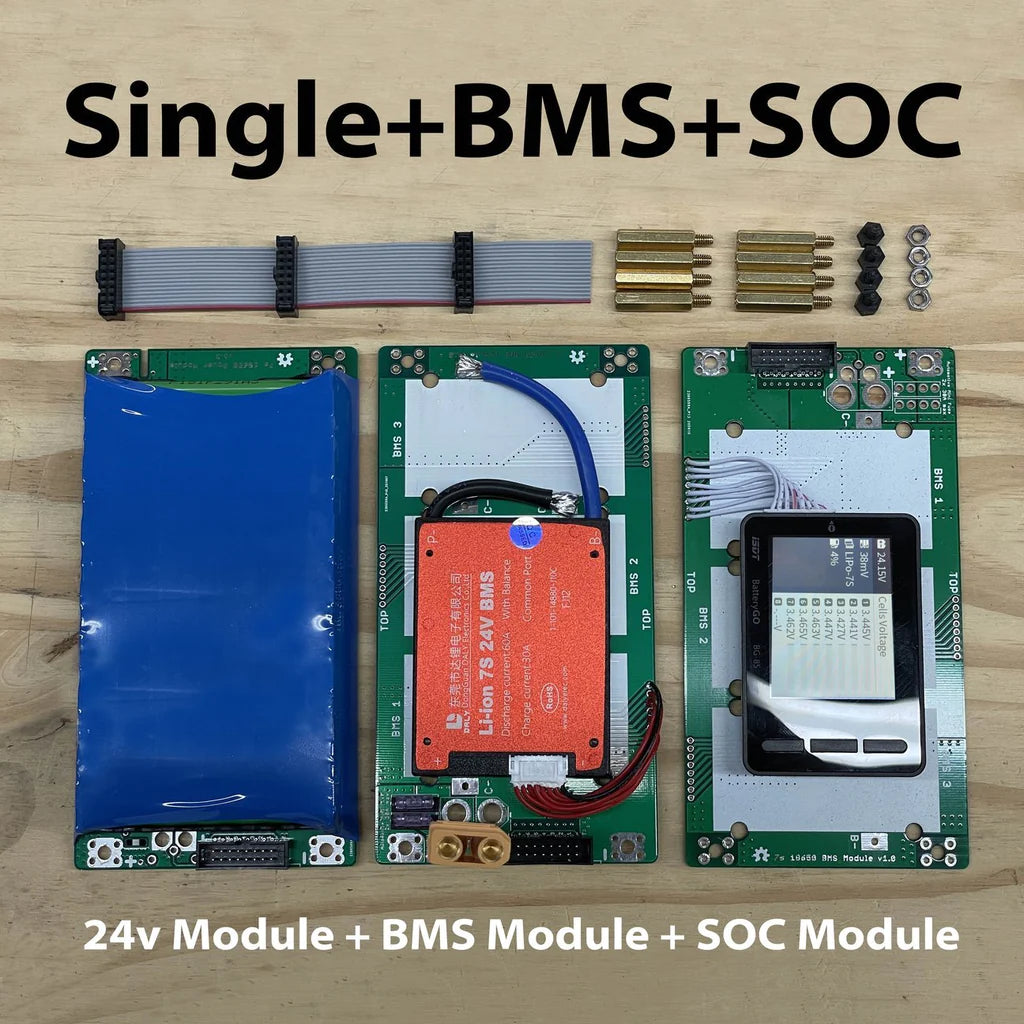 7S 24V Battery Modules with NEW Samsung ICR18650-22P Li-ion Cells