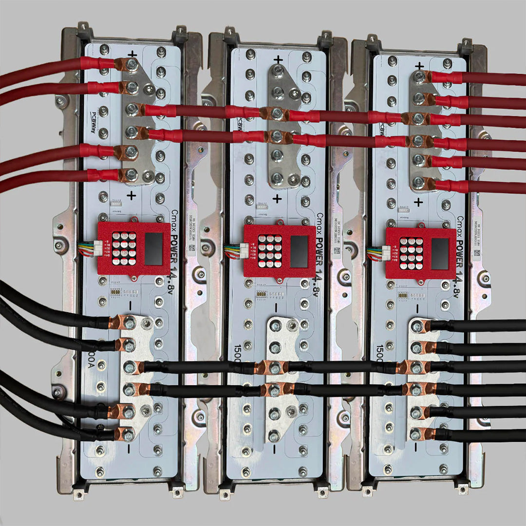 120Ah cMax PRO CAR AUDIO Battery Module 14.8v - Plug & Play