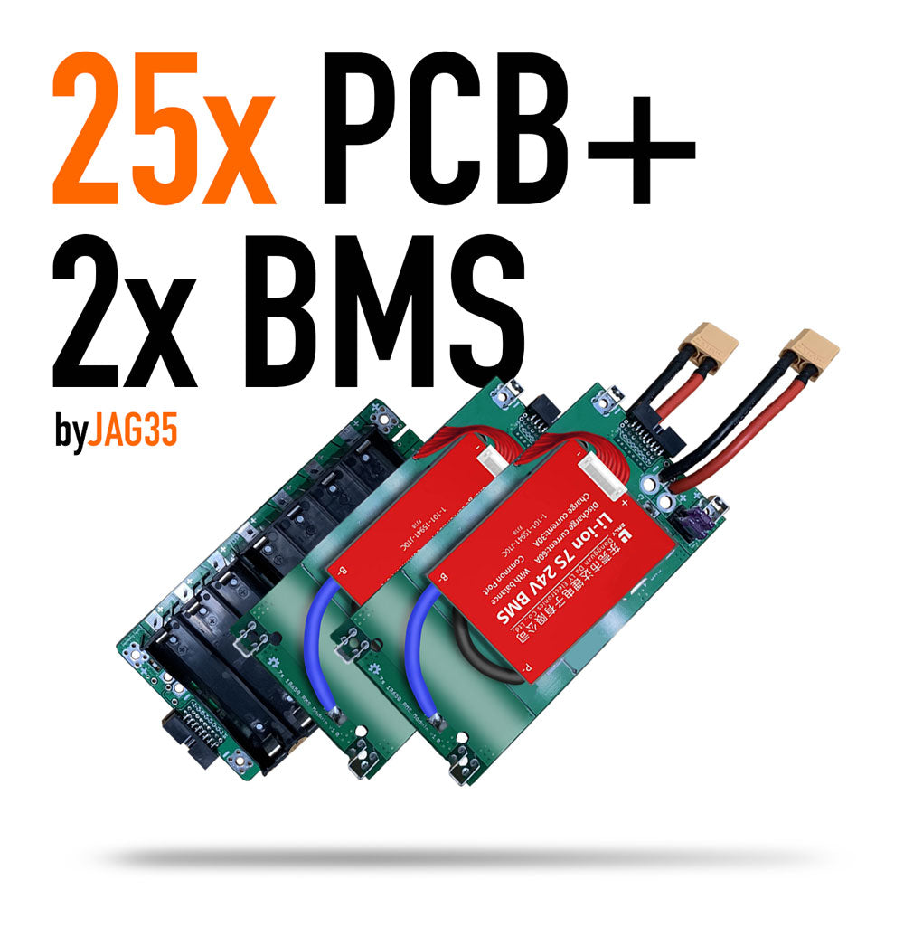 18650 Battery Module DIY PCB Kit 25x