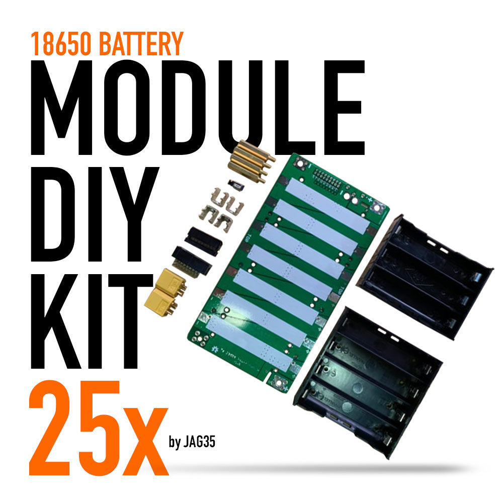 18650 Battery Module DIY PCB Kit 25x