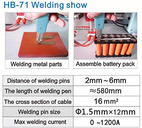 YaeCCC SUNKKO 719A Li-on battery Weller Soldering Pencil Universal Welding pen Battery Spot welder Pen