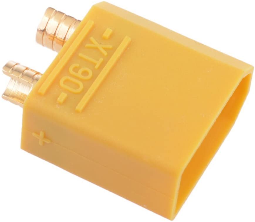 XT90 Connector Yellow 5 Male Connectors + 5 Female Connectors