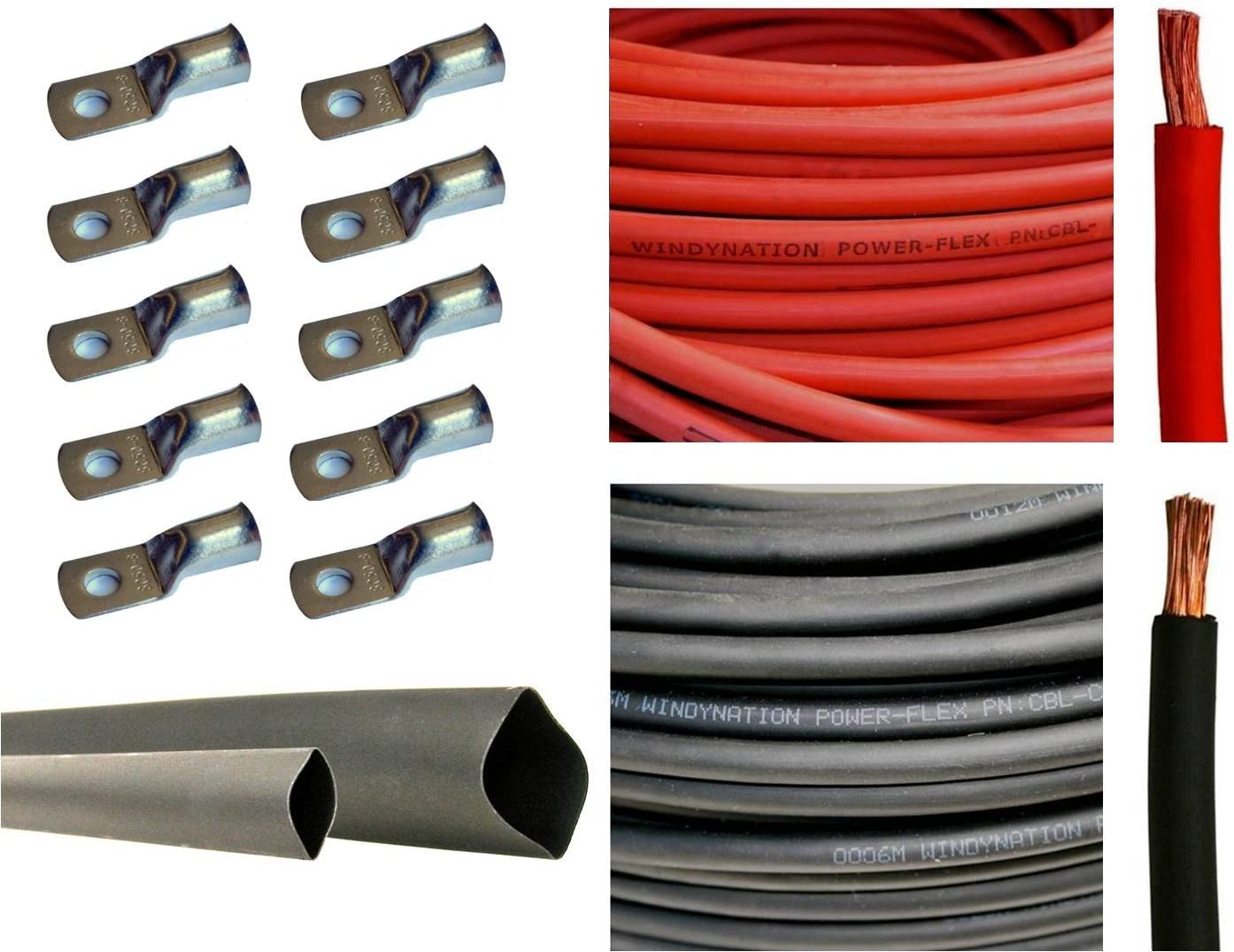 Automotive Battery Cable - 2 GAUGE TINNED BATTERY POWER LEAD - RED, Black -  High Quality industrial Cable Supplier