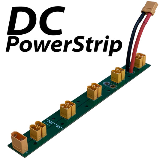 DC PCB PowerStrip Populated xt60 into xt90