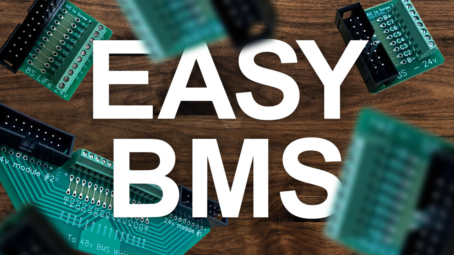 EasyBMS No-solder Populated PCB