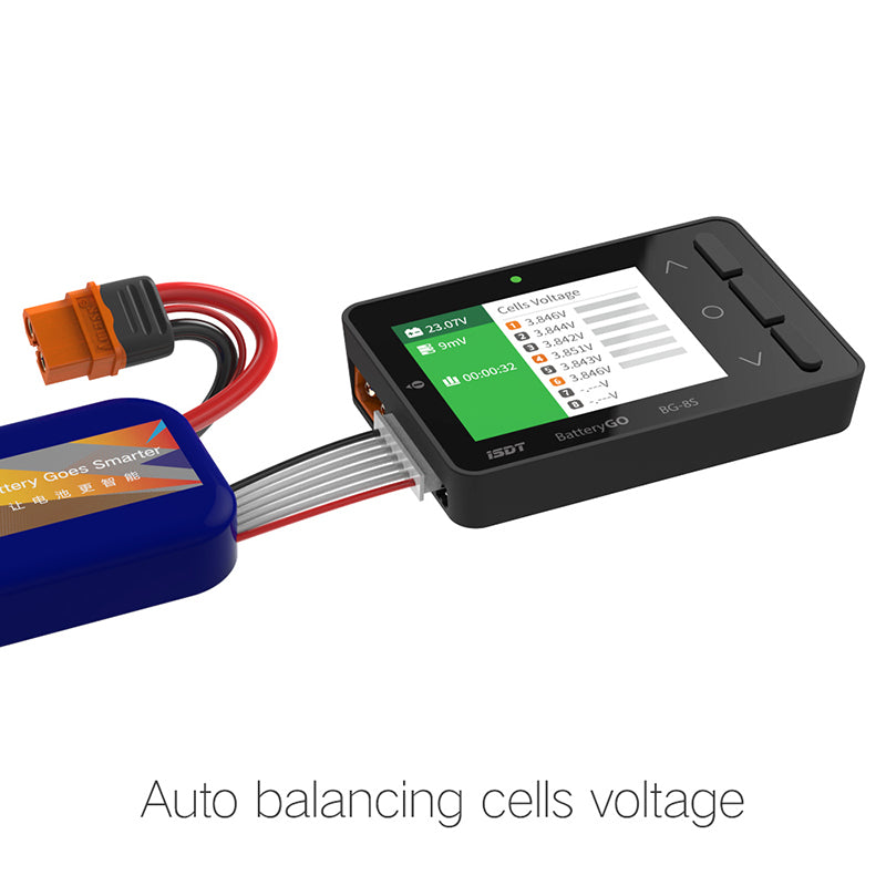 ISDT BattGo BG 8S Smart Battery Checker Balancer