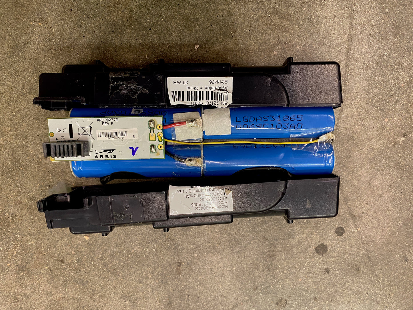 Modem 18650 4-cell Battery 4400mAh Pack !CLEARANCE!