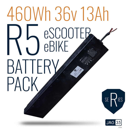 R5 R-Series 36v 13Ah 460Wh eBike/Scooter Battery NCR18650BD