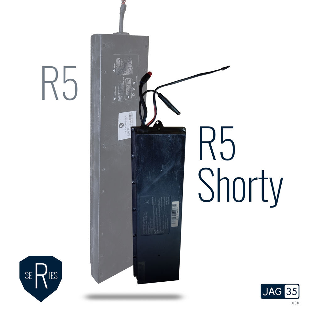 R5-Shorty 36v 13Ah 470Wh eBike/Scooter Battery