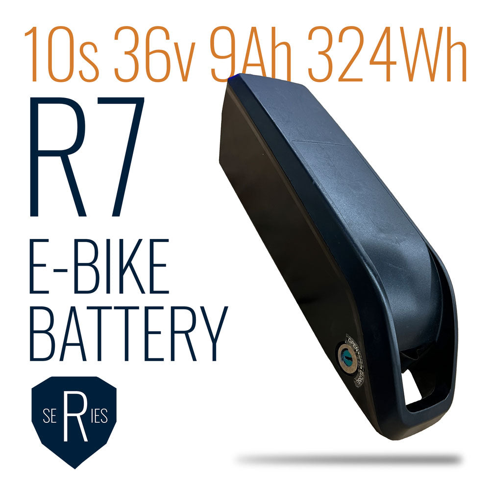 R7 R-Series 10s 36v 9Ah 324Wh eBike Battery