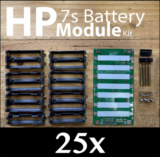 High Power 18650 Battery Module DIY PCB Kit 25x