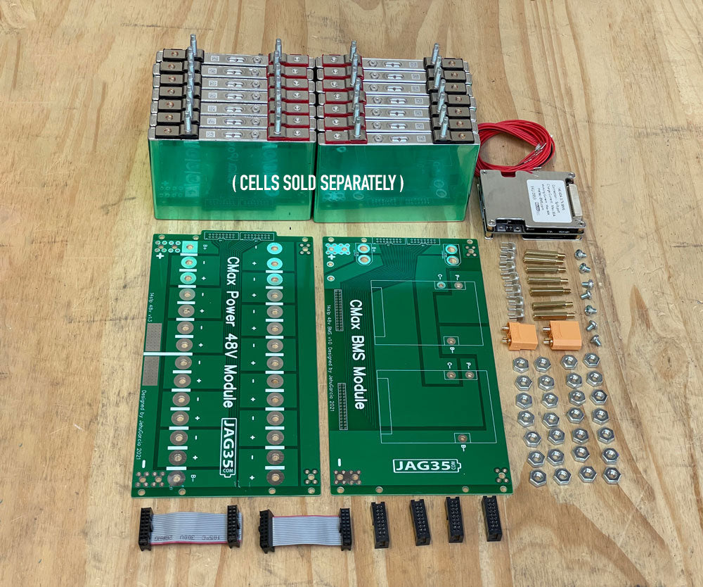 48V PCB + BMS Kit for CMAX and G3 Honda Insight cells