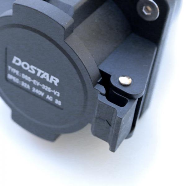 J1772 32A Receptacle (Socket Only) Ver. 2 - Self Opening
