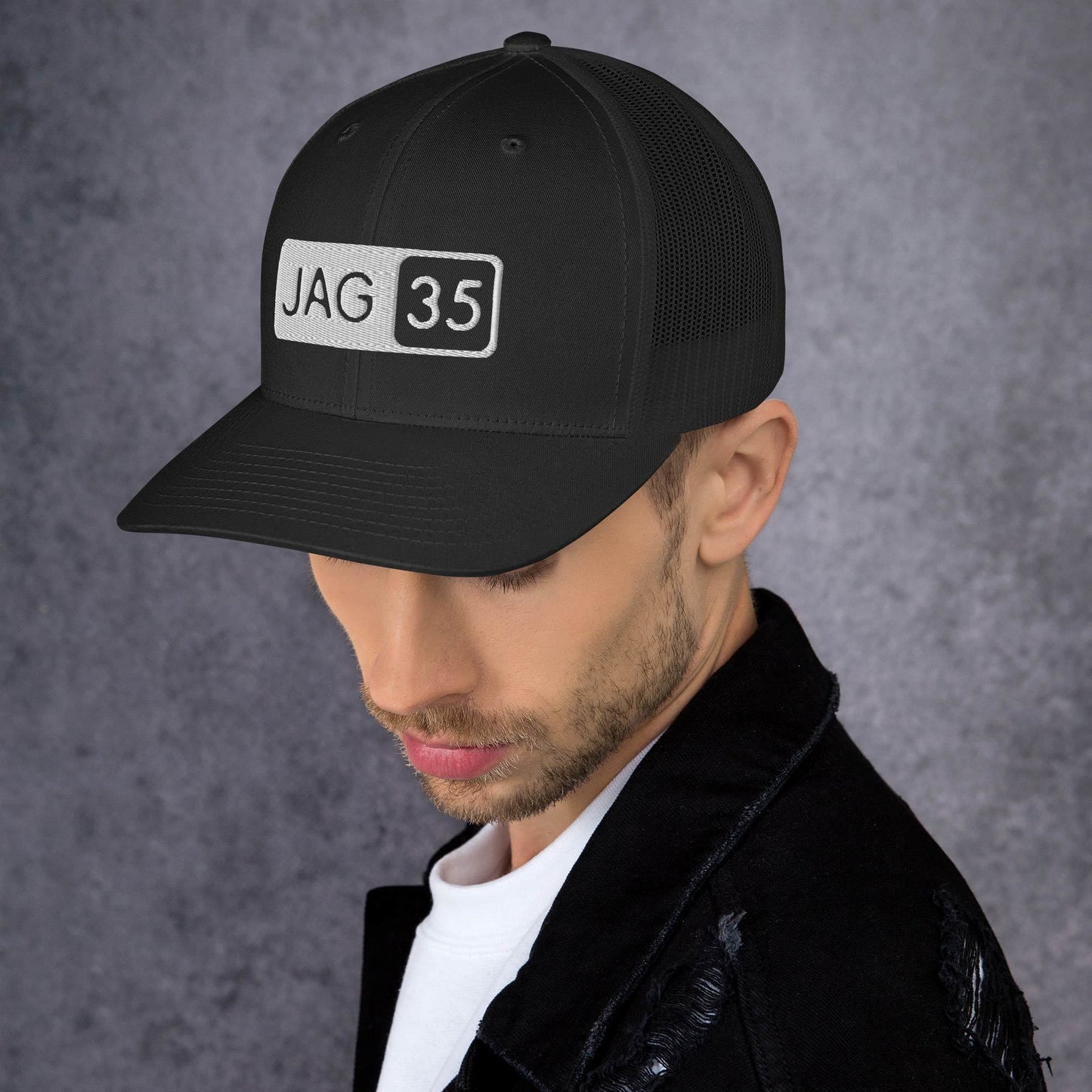 JAG35 Logo (Trucker Cap)