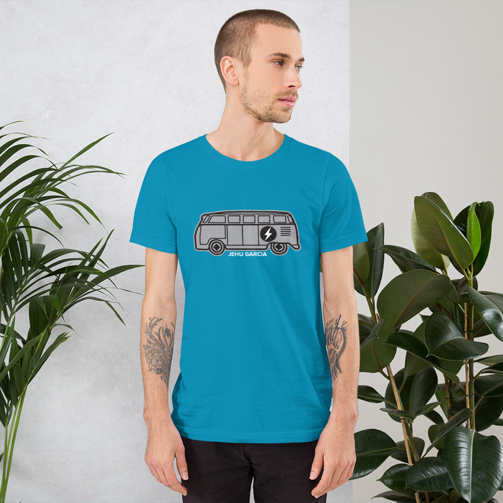 Electric Samba VW Bus (Short-Sleeve Unisex T-Shirt)