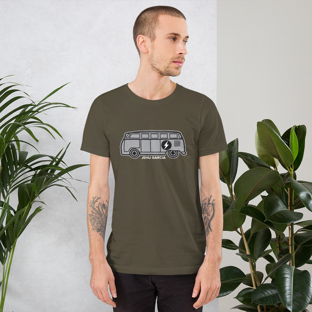 Electric Samba VW Bus  (Short-Sleeve Unisex T-Shirt)