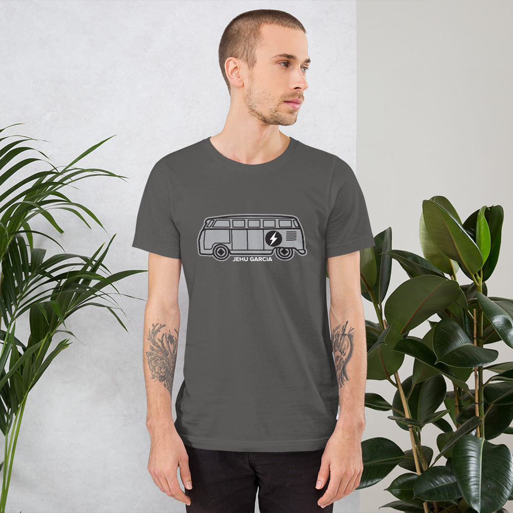 Electric Samba VW Bus  (Short-Sleeve Unisex T-Shirt)