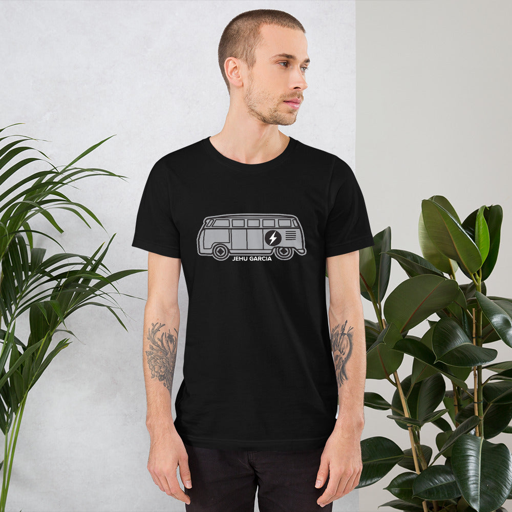 Electric Samba VW Bus  (Short-Sleeve Unisex T-Shirt)