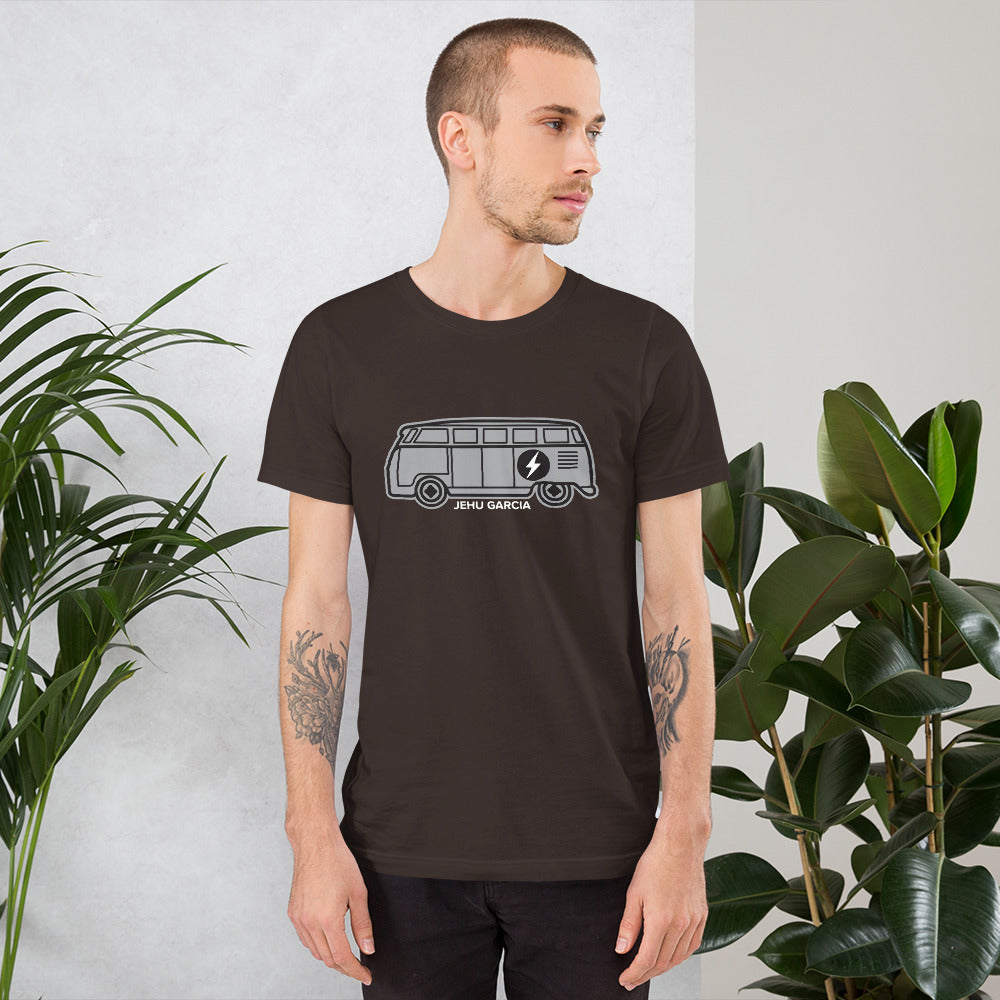 Electric Samba VW Bus (Short-Sleeve Unisex T-Shirt)