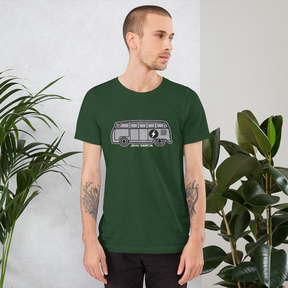 Electric Samba VW Bus (Short-Sleeve Unisex T-Shirt)