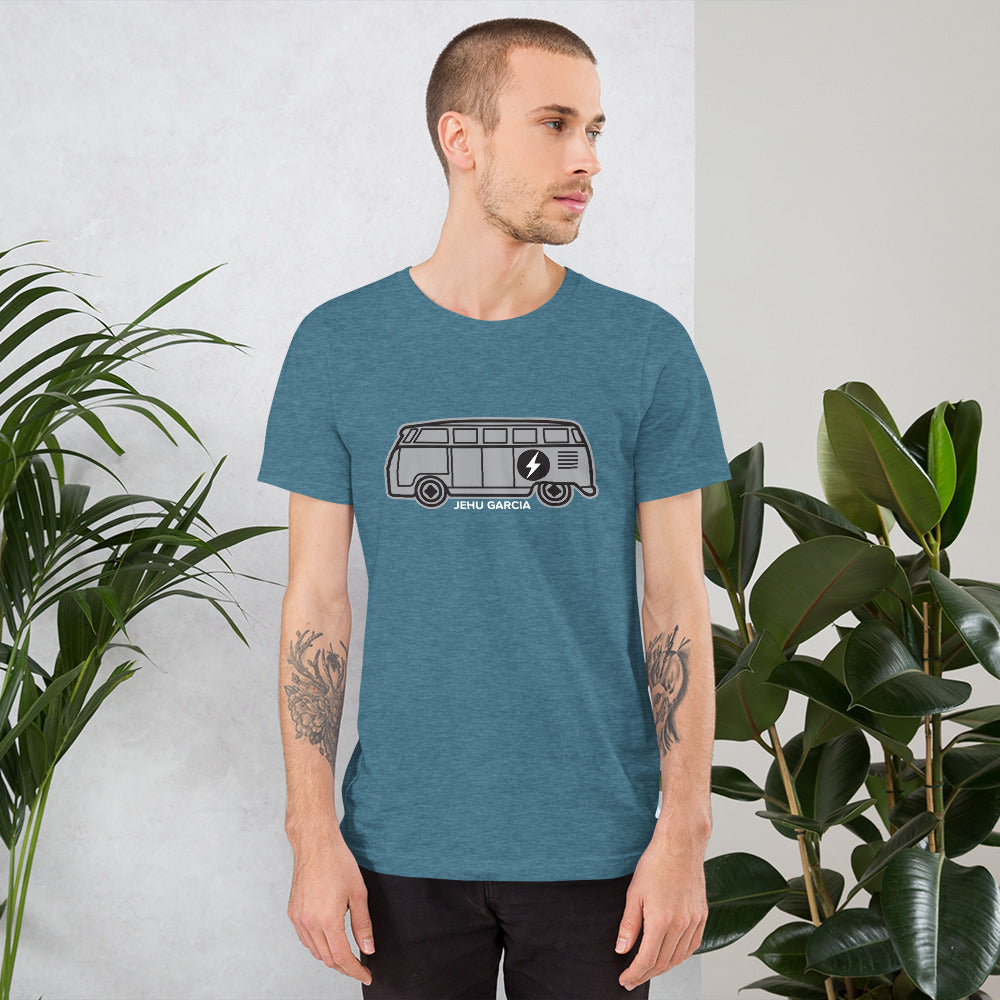 Electric Samba VW Bus  (Short-Sleeve Unisex T-Shirt)