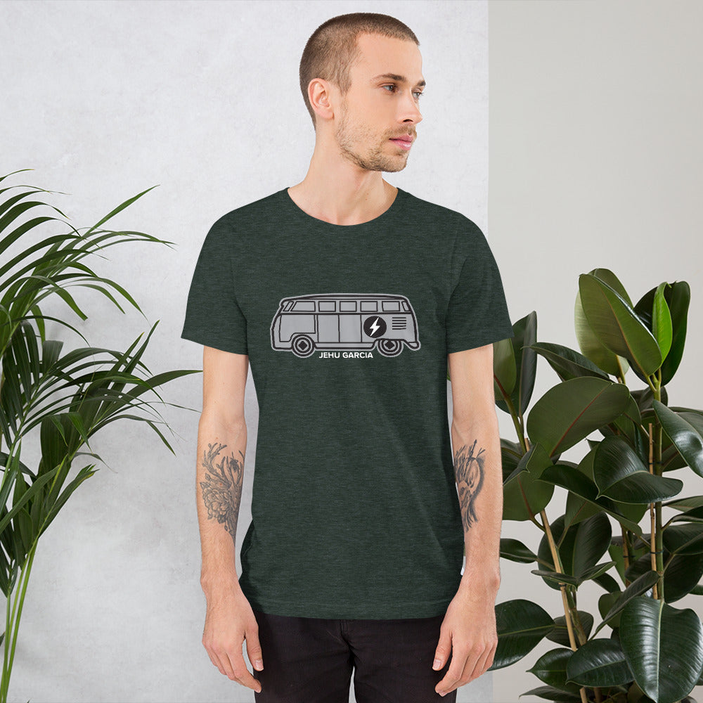 Electric Samba VW Bus  (Short-Sleeve Unisex T-Shirt)