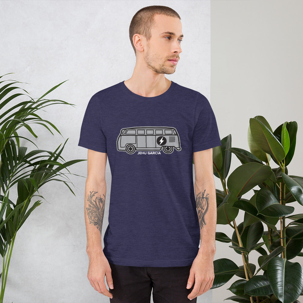 Electric Samba VW Bus (Short-Sleeve Unisex T-Shirt)