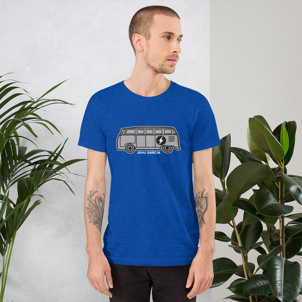 Electric Samba VW Bus (Short-Sleeve Unisex T-Shirt)