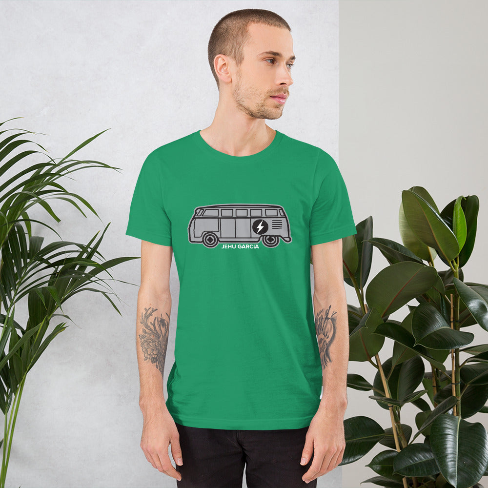 Electric Samba VW Bus (Short-Sleeve Unisex T-Shirt)