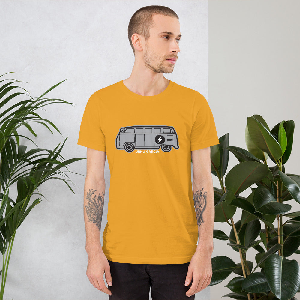 Electric Samba VW Bus  (Short-Sleeve Unisex T-Shirt)