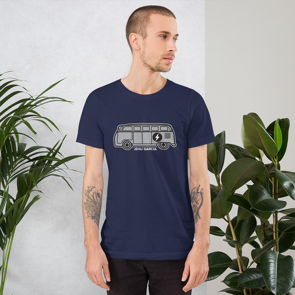 Electric Samba VW Bus (Short-Sleeve Unisex T-Shirt)