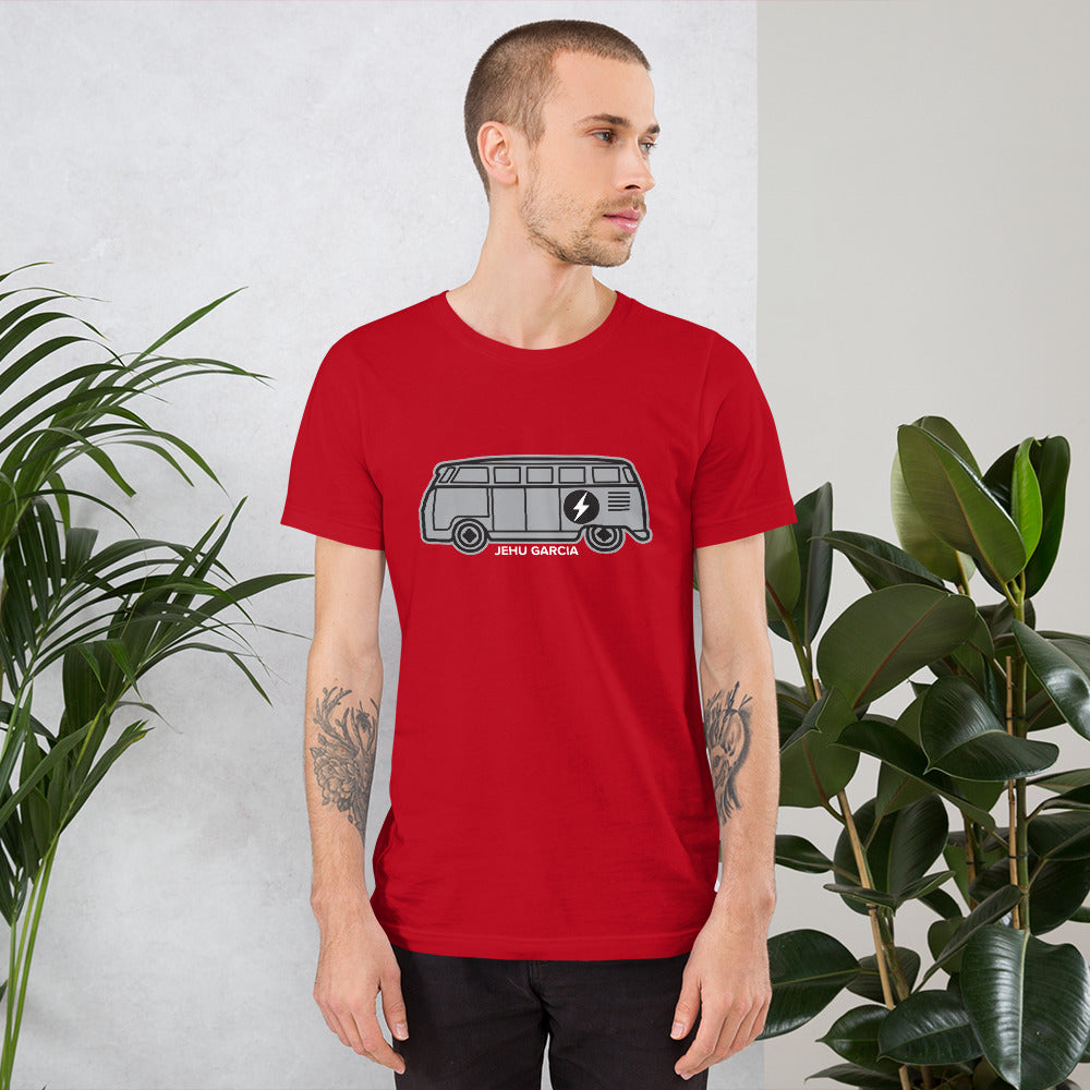 Electric Samba VW Bus  (Short-Sleeve Unisex T-Shirt)