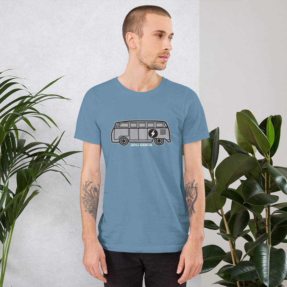 Electric Samba VW Bus (Short-Sleeve Unisex T-Shirt)