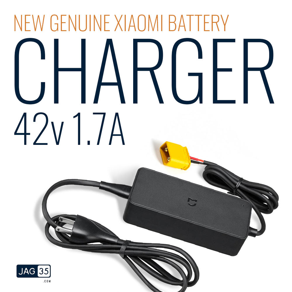 New 42v 1.7A Battery Charger + mu Cable by Xiaomi