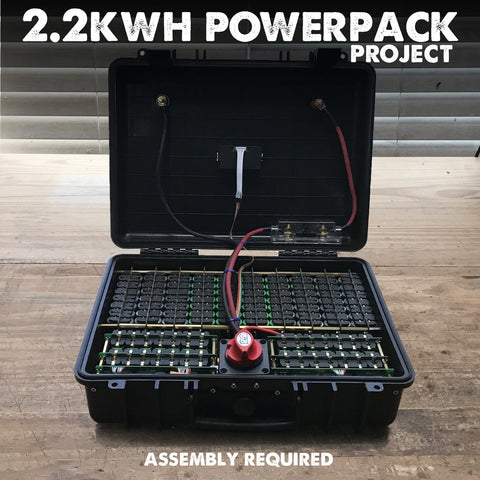 2.2Kwh 24v Powerpack Build