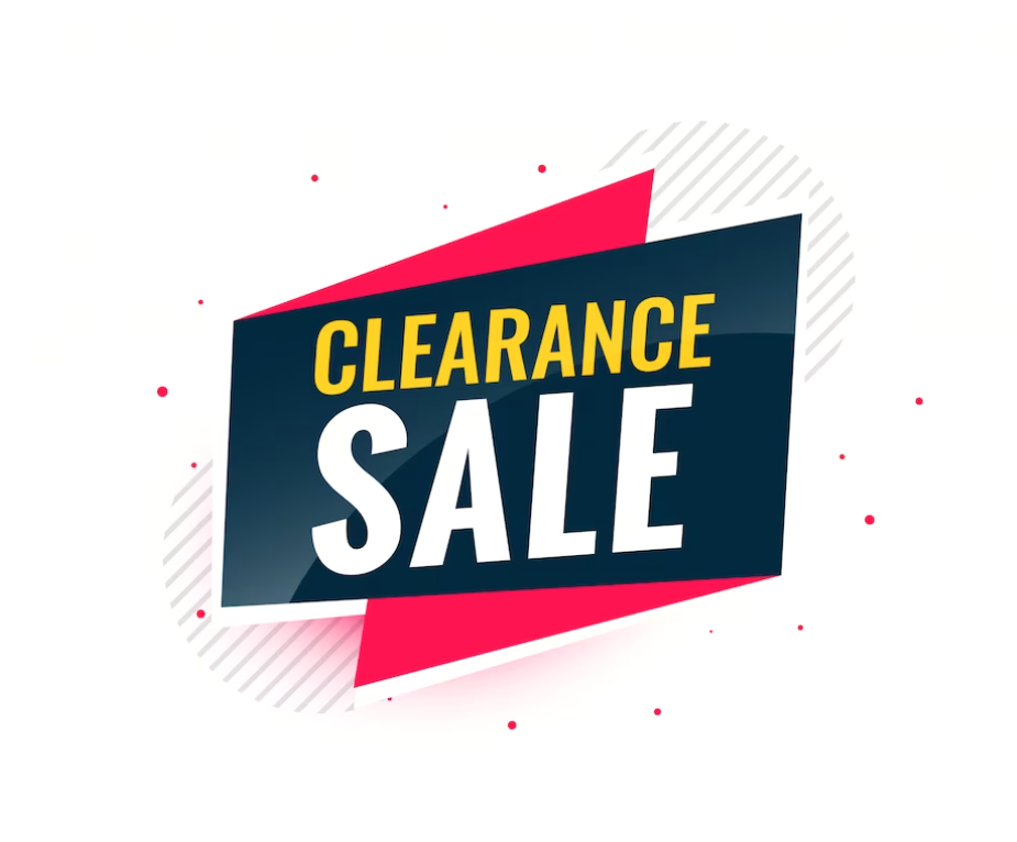 CLEARANCE! Our loss is your gain! We need to clear out some warehouse ...