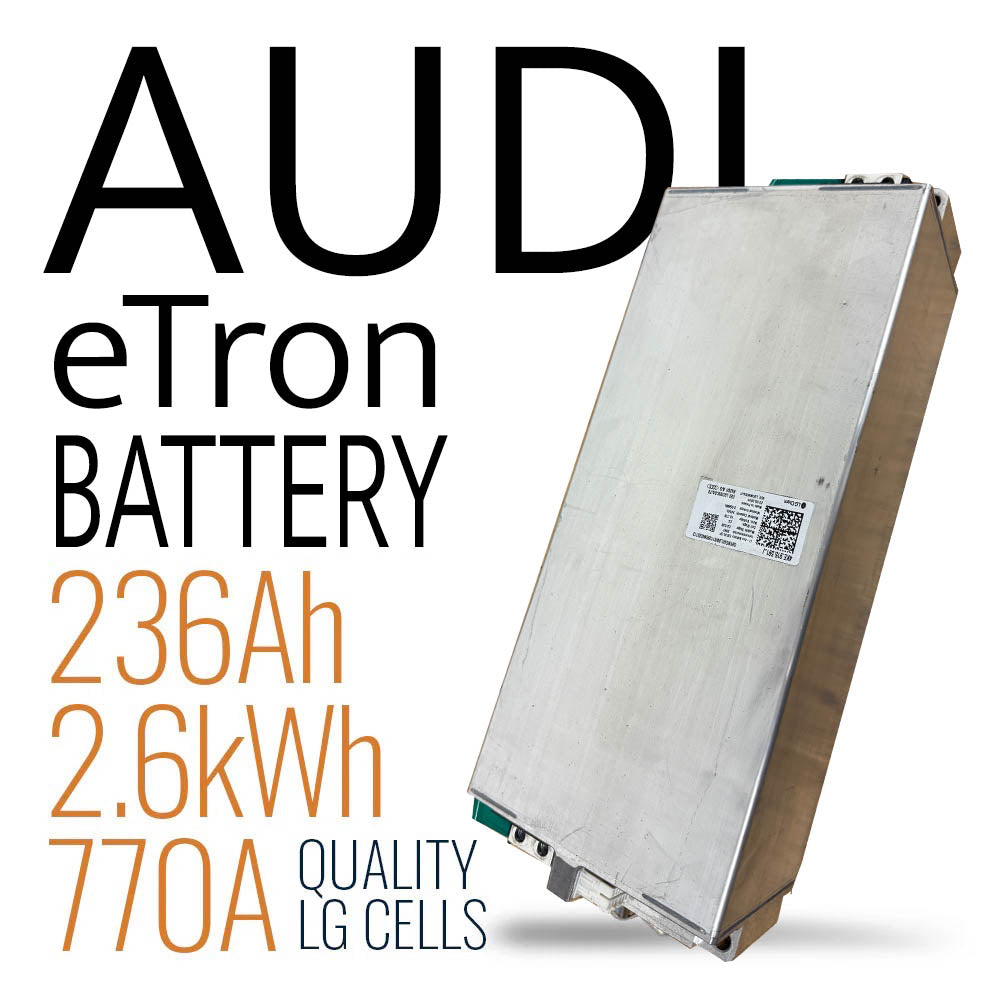 11v AUDI eTRON  Battery Modules w LG cells. $76/kWh!