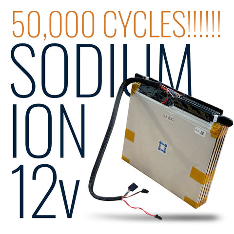 50,000 CYCLE BATTERY! 12v Sodium Ion 5.6Ah 25C 140A